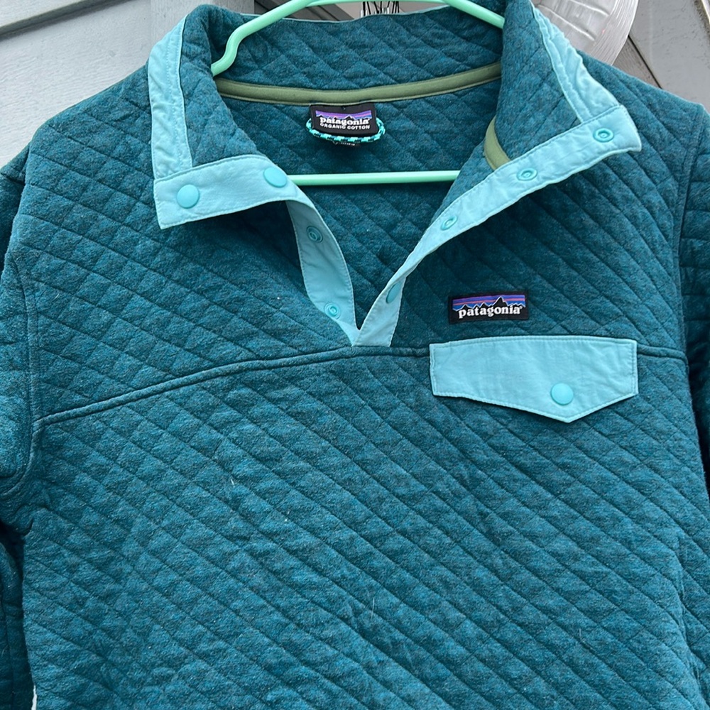 Women's Cotton Quilt Snap-T Pullover